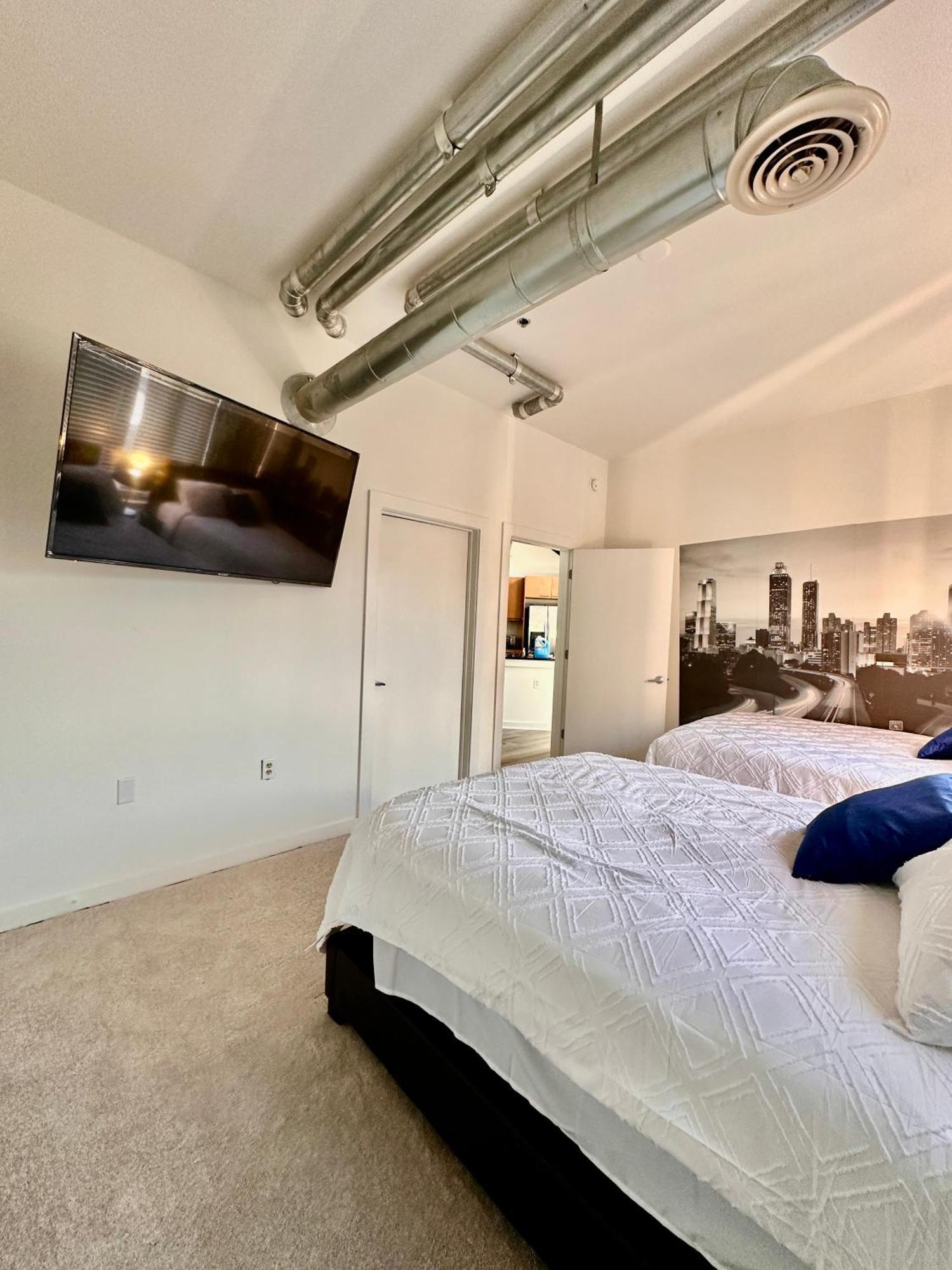 亚特兰大Grand 3Br Loft In Atlantic Station公寓 外观 照片